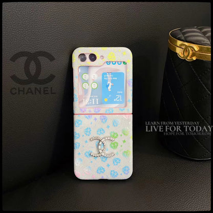 CN Diamond Printed Sparkle Samsung Z Flip Case