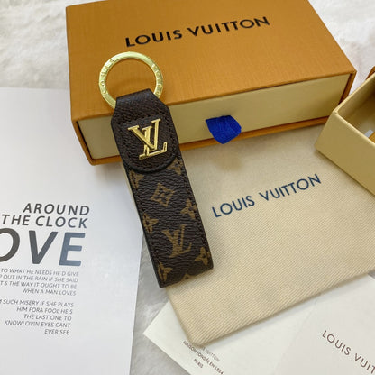 L.V Classic Logo Design Key Chain