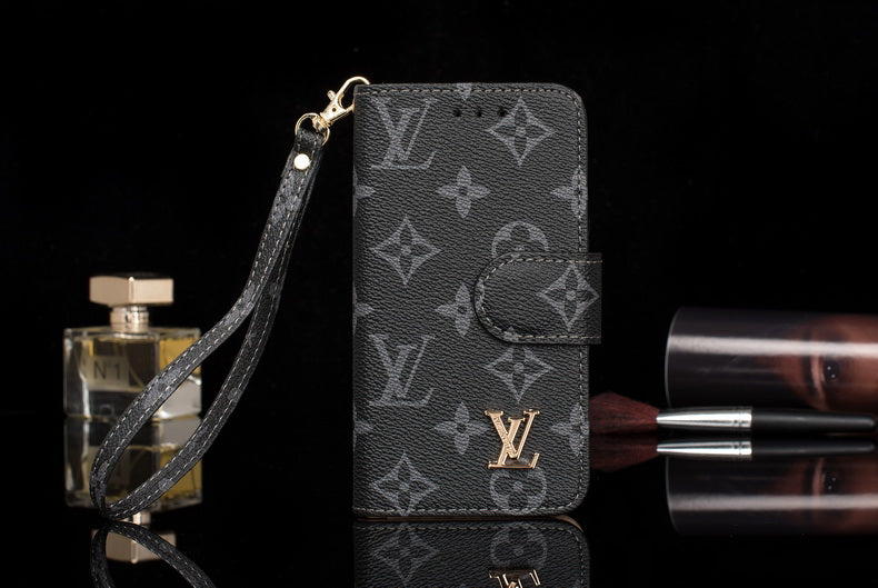 L.V Flip One Side Wallet iPhone Case