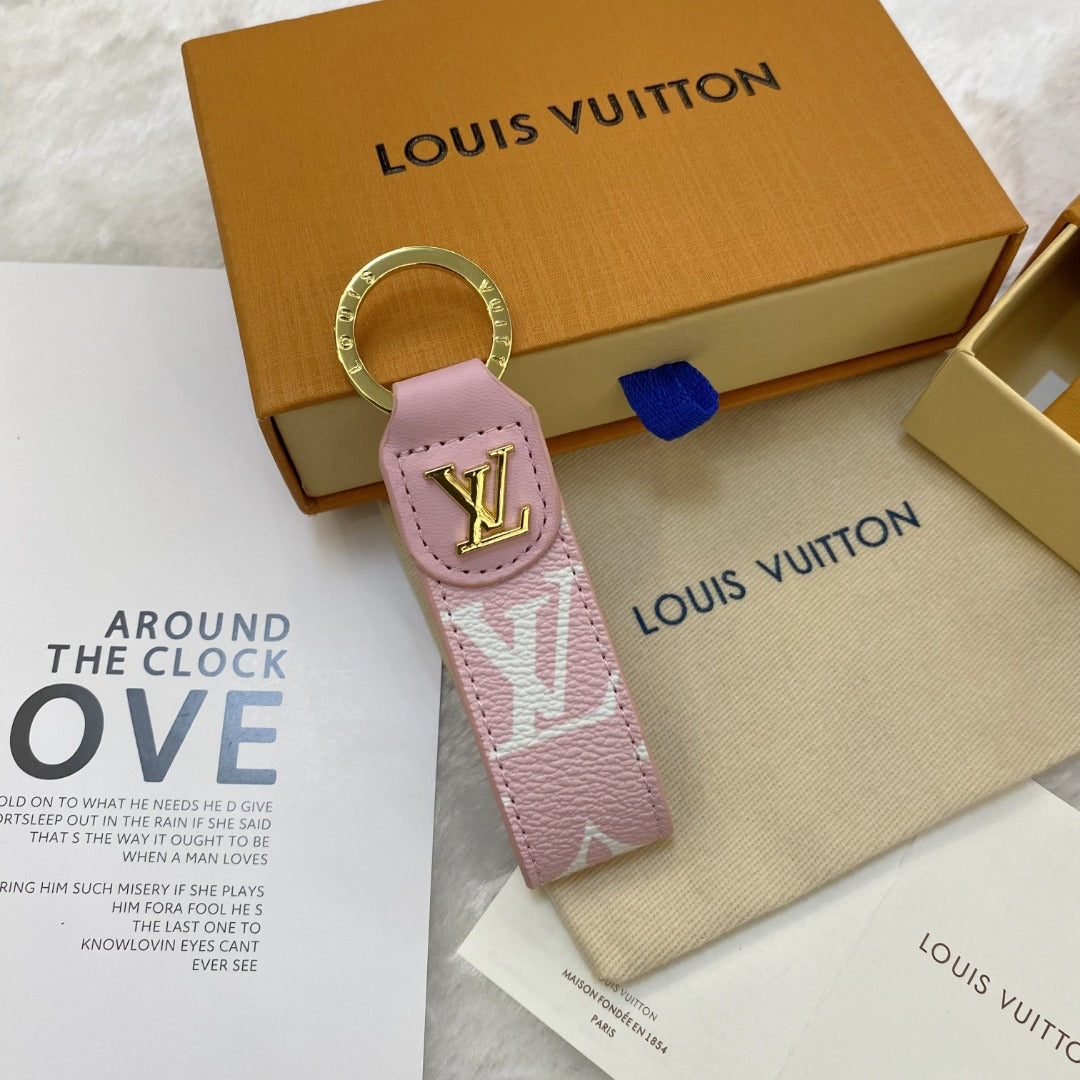 L.V Logo Key Chain