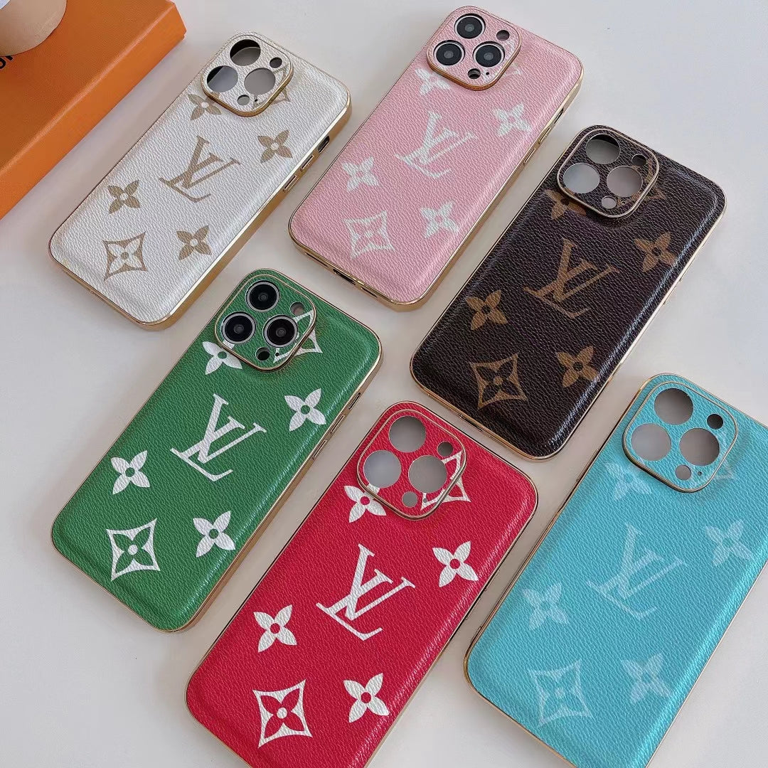 L.V Classic Logo iPhone Case