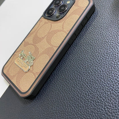 Coach Classic Pattern iPhone Cases