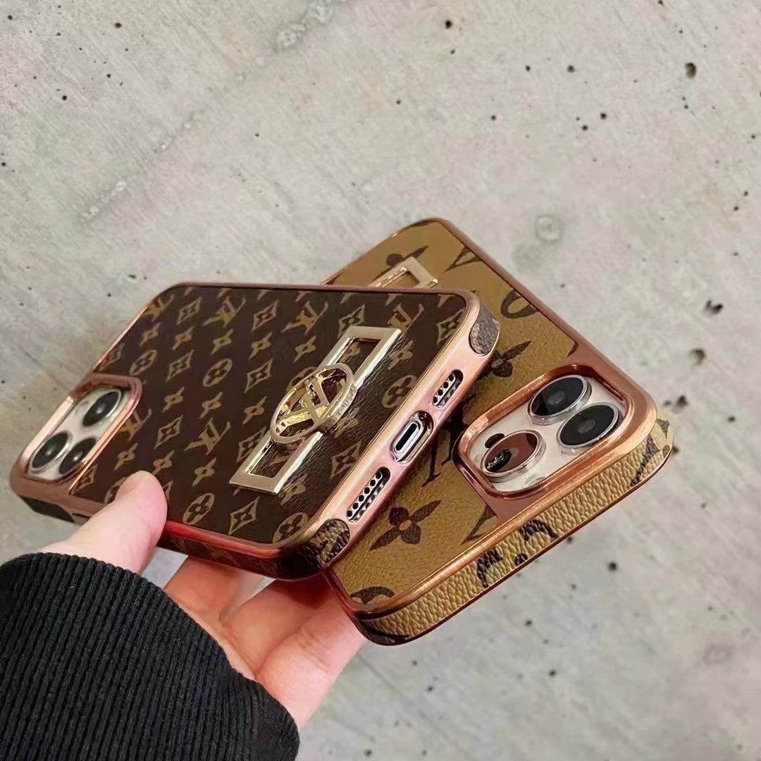 L.V Classic 3D Logo iPhone Case