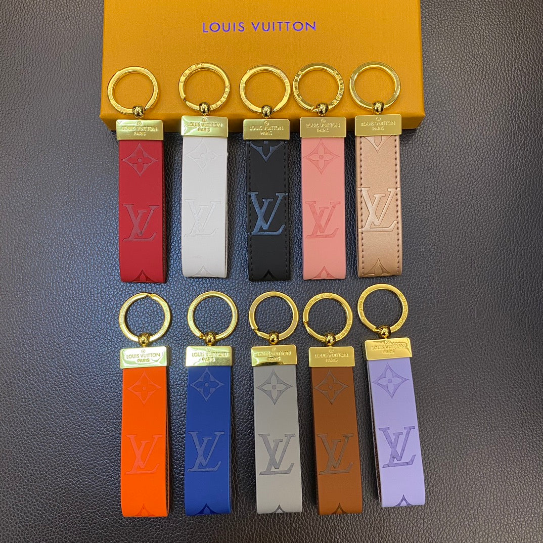 L.V Pastel Key Chain