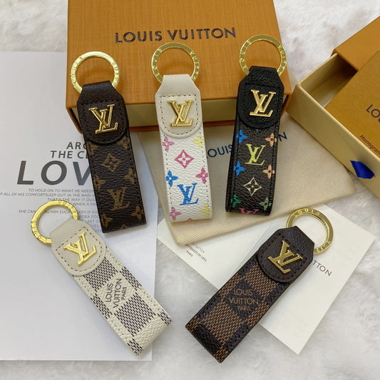 L.V Classic Logo Design Key Chain