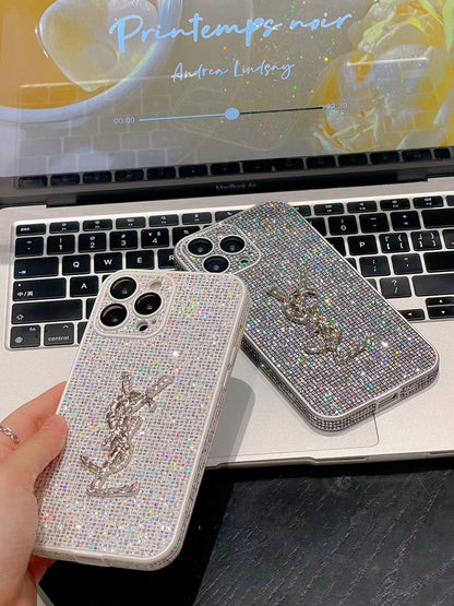 Y.S.L Glitter iPhone Cases