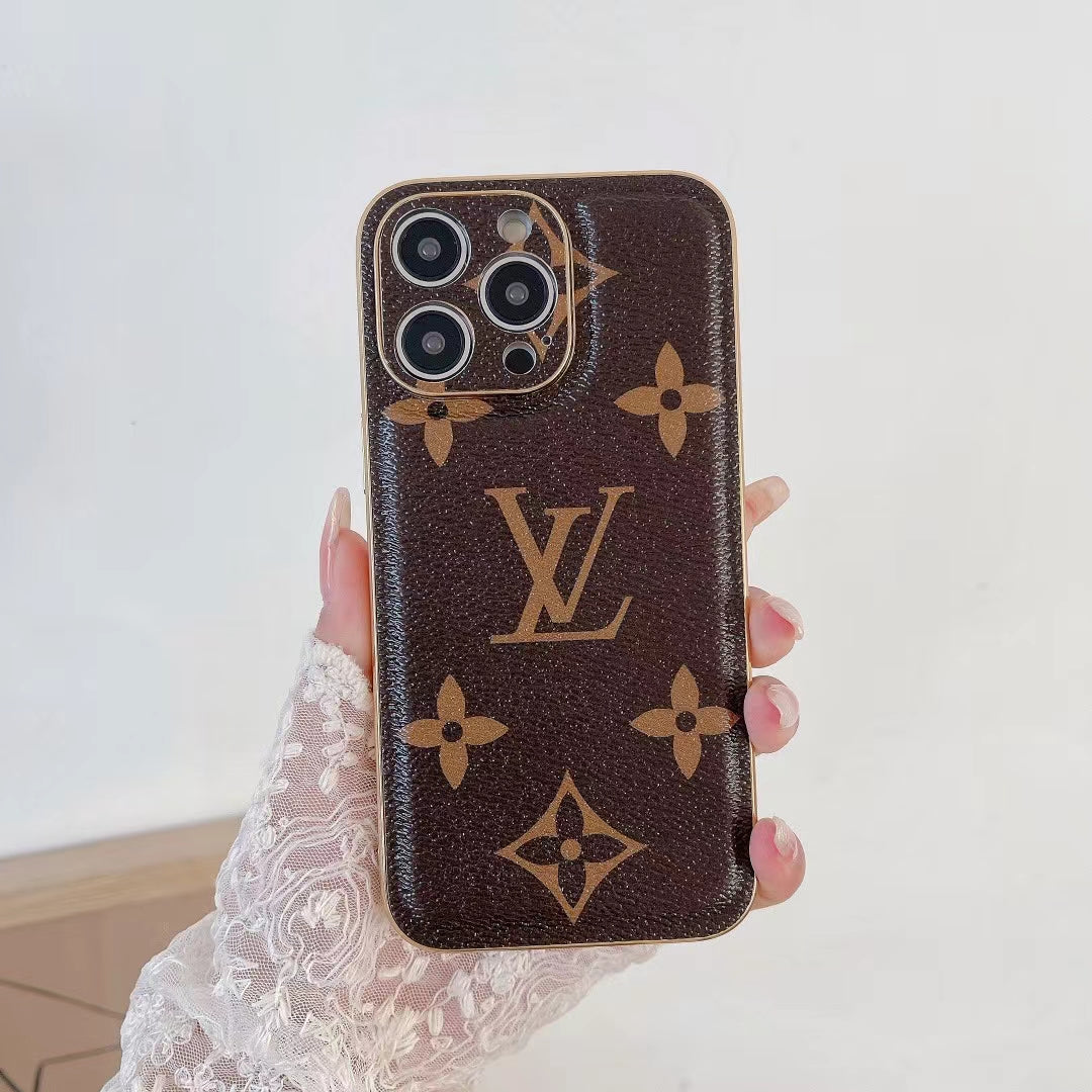 L.V Classic Logo iPhone Case