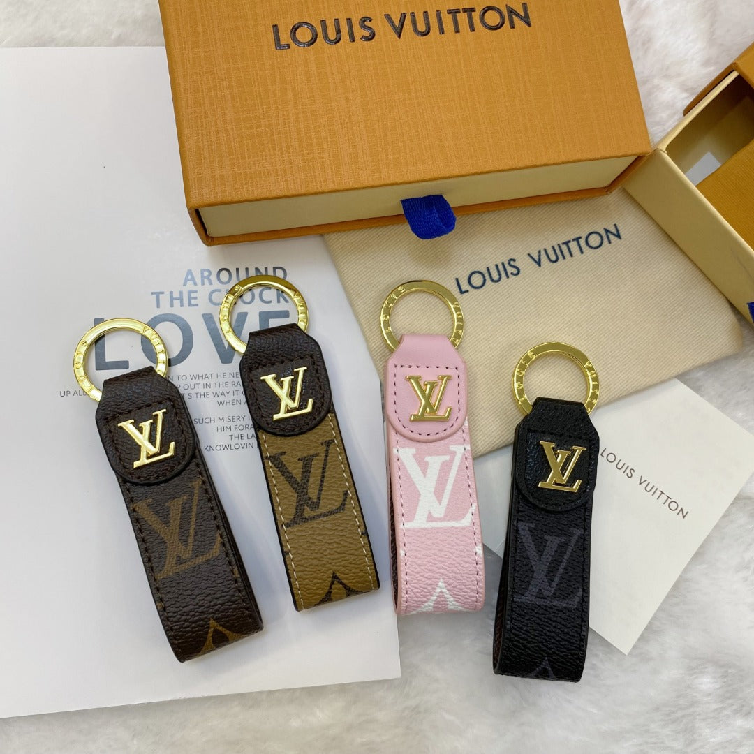 L.V Logo Key Chain